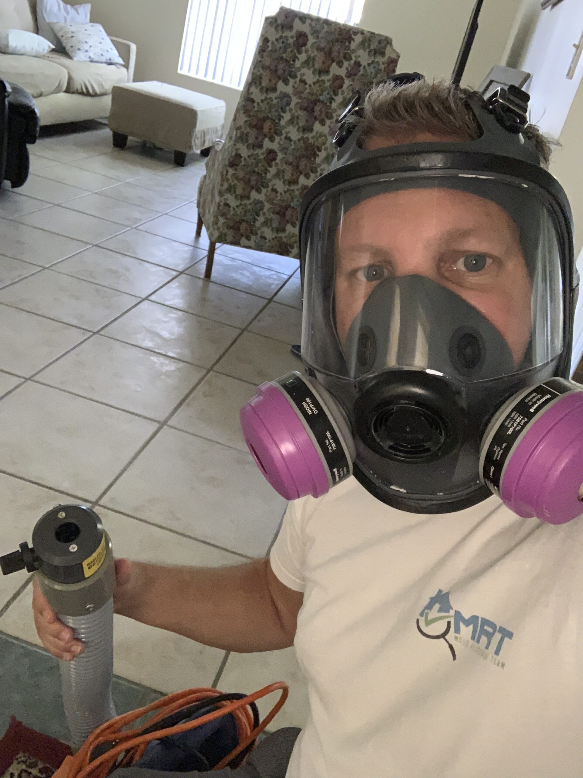 Professional mold remediation project South Florida